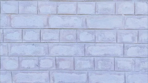 Blue Brick Wall Texture Background Video stock 327041932