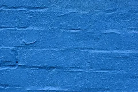 Blue Brick Wall Texture Background Stock Photos