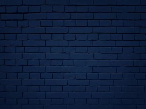 Blue brick wall texture Foto stock