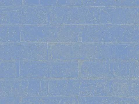 Blue Brick Wall Texture with Rugged Surface for Interior Decor Stock Photos