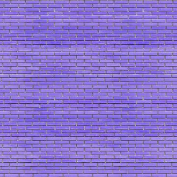 Blue bricks wall seamless texture 3d illustration Stock Illustration
