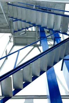 Blue bridge Foto stock