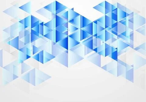 Blue bright abstract geometric background Blue bright abstract geometric b... 写真素材