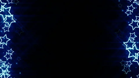 Blue bright glow star particle loop animation Видео 149048565