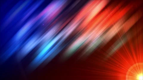 Blue Brown Shiny Slanted Light Streaks Optical Lens Flare Light Burst Background Stock Footage 220859669