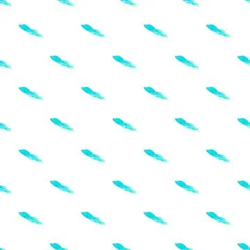 Blue brush stroke doodle repeat pattern background Illustrazione stock