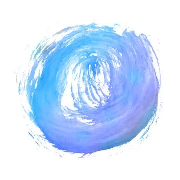 Blue brush strokes -  backdrop for your text Stock Illustration
