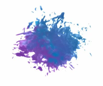 Blue brush strokes - backdrop for your text Stock Illustration