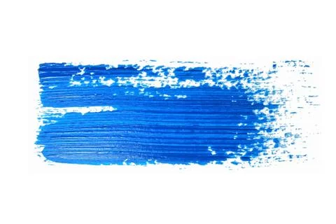 Blue brush strokes -  backdrop for your text Stock Illustration