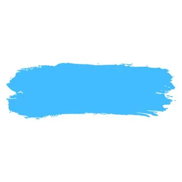 Blue Brushstroke Paint Stock-Illustration