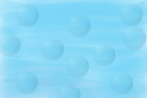 Blue Bubble Abstract Background Stock Illustration