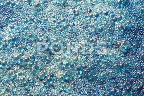 Blue bubble back Stock Photos