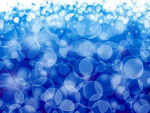 Blue bubble background Stock Illustration