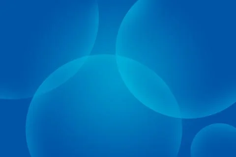 Blue bubble background - illustration, Stock Illustration