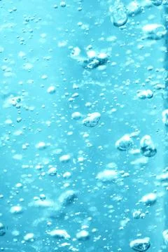 Blue bubble background Stock Photos