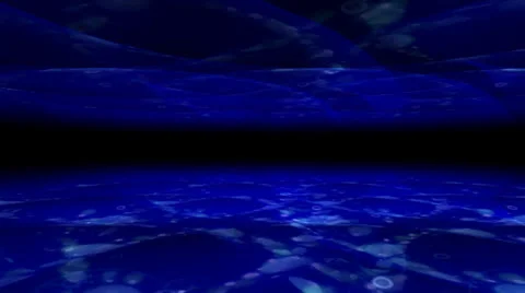 Blue Bubble Motion Mapping Stock Footage 24711364