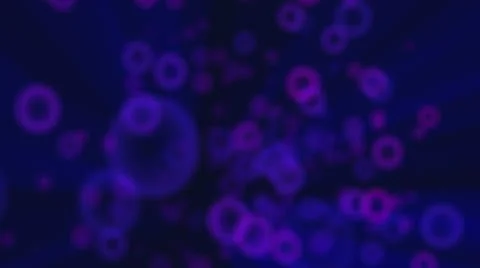 Blue Bubbles Blur Stock Footage 20626034