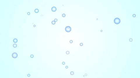 Blue Bubbles Stock Footage