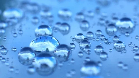 Blue bubbles. 스톡 동영상 70953378