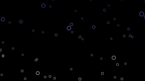 Blue bubbles graduated background Stock Footage 118597462