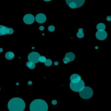 Blue Bubbles Stock Illustration
