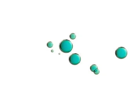 Blue bubbles Stock Photos