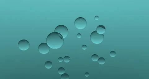 Blue Bubbles photo Stock Photos