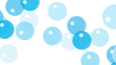  blue bubbles - seamless looping Vídeos de archivo 993476