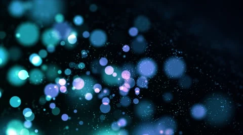 Blue bubbles in space - Motion video background loop HD Stock Footage 67648787