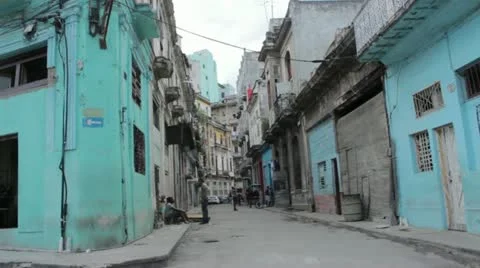 Blue buildings Video stock 21929099