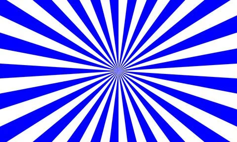 Blue burst background. Rays background in retro style. Vector. Stock Illustration