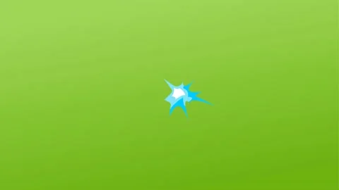 Blue burst explosion effect background and 2d animation Stock Footage 230657269