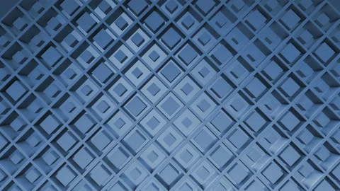 Blue business background. Boxes Abstract Cubes Background Random Motion, 3d Loop Stock Footage 154499529