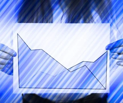 Blue business background Stock Illustration