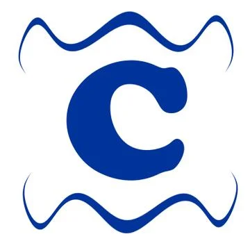 Blue C Stock Illustration