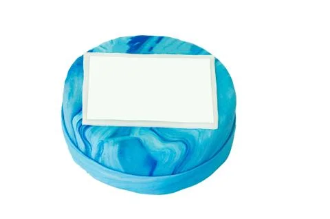 Blue cake Stock Photos