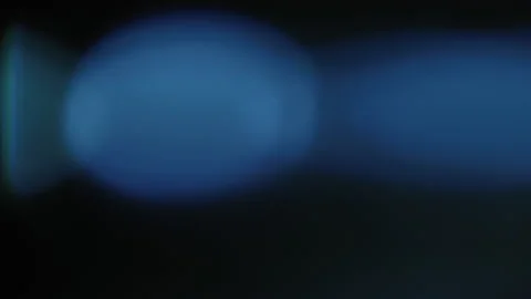Blue In-Camera Anamorphic Colorful Lens Flare Video stock 237404160