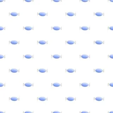 Blue candy pattern creating sweet dessert wallpaper background Stock Illustration