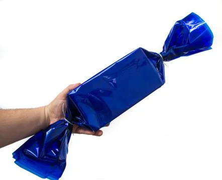 Blue candy 스톡 사진