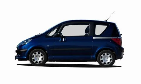 Blue car Stock Photos