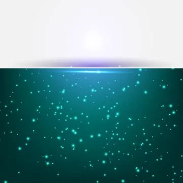 Blue card with copyspace Illustrazione stock