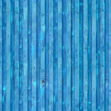 Blue cargo ship container texture. Seamless pattern . Repeating background Stock Photos