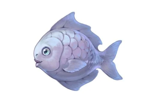 Blue carp Stock Illustration
