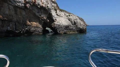 Blue Caves Stock Footage 36183594