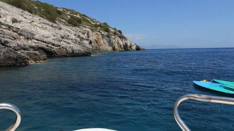 Blue Caves Stock Footage 36184055
