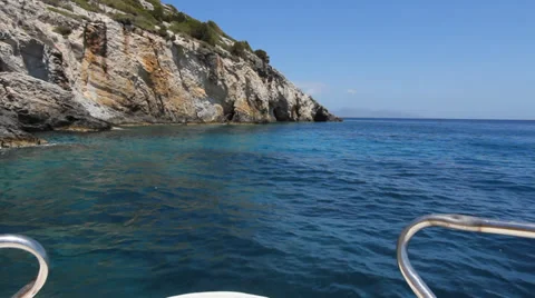 Blue Caves Stock Footage 36184060