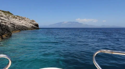 Blue Caves Stock Footage 36184203