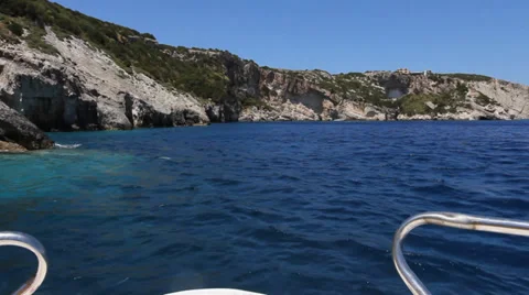 Blue Caves Stock Footage 36184279