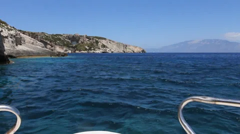 Blue Caves Stock Footage 36184286