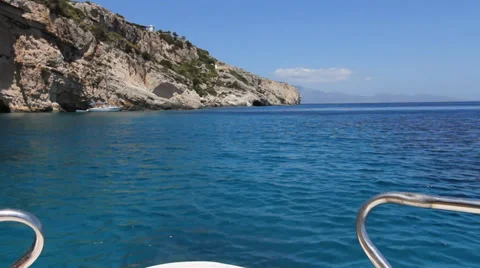 Blue Caves Stock Footage 36184444